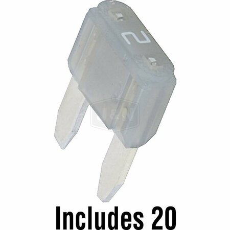 AFTERMARKET JAndN Electrical Products Bladed Fuse 250-01019-20-JN